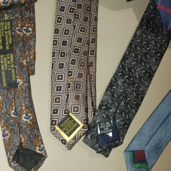 Donald J Trump Silk Tie Lot Tommy Hilfiger Fratelli Hunting Horn Italy USA - Picture 5 of 9